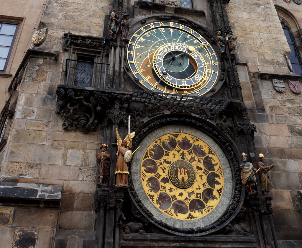 Prague vieille ville horloge