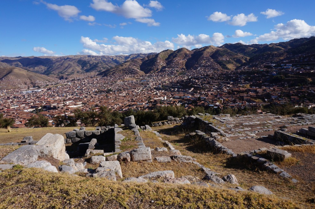 Sacsayhuaman - vue sur Cuzco