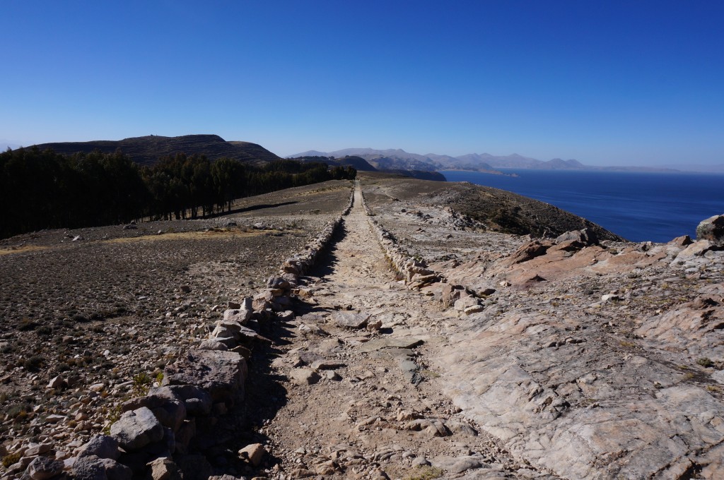 Isla del sol - sentier des crêtes