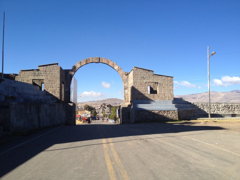 Frontière Pérou Bolivie