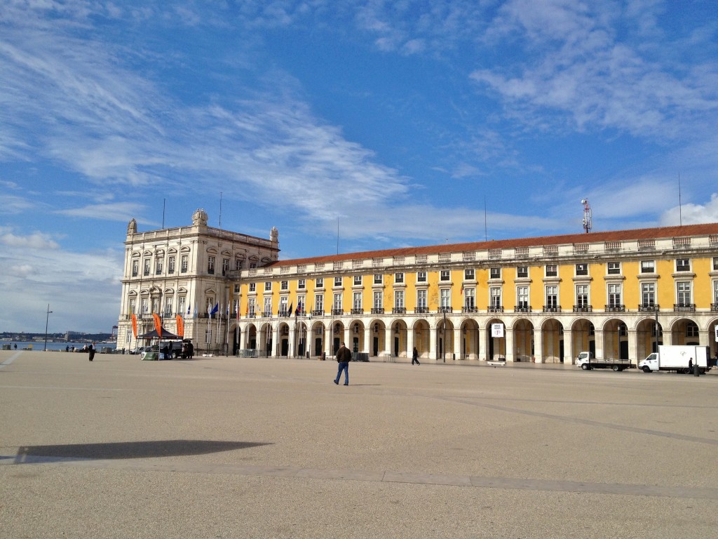 La Baixa - Lisbonne - praca do comercio