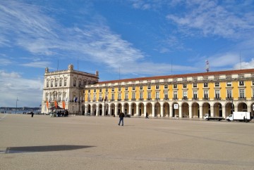 La Baixa - Lisbonne - praca do comercio