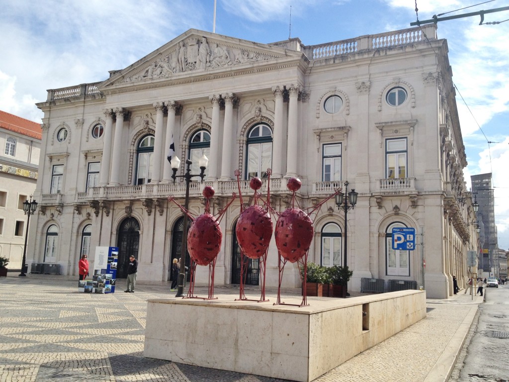 Lisbonne- baixa - le paços do ConcelhLisbonne- baixa - le paços do Concelho (hôtel de ville)o (hôtel de ville)