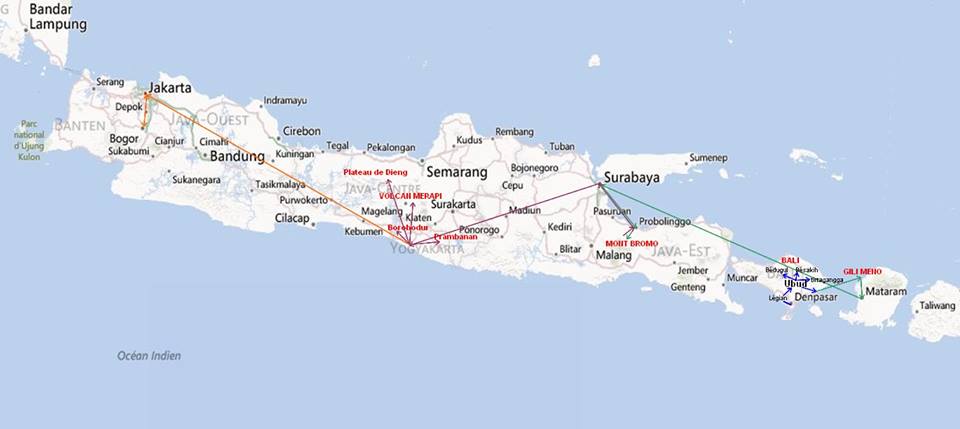 circuit indonesie