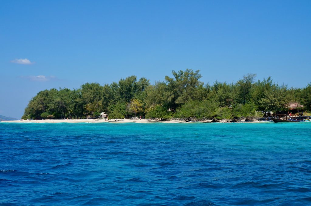 indonésie, bali, gili meno