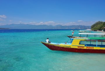 indonésie, bali, gili meno