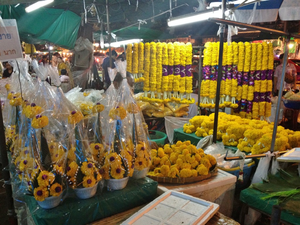 bangkok marché aux fleurs