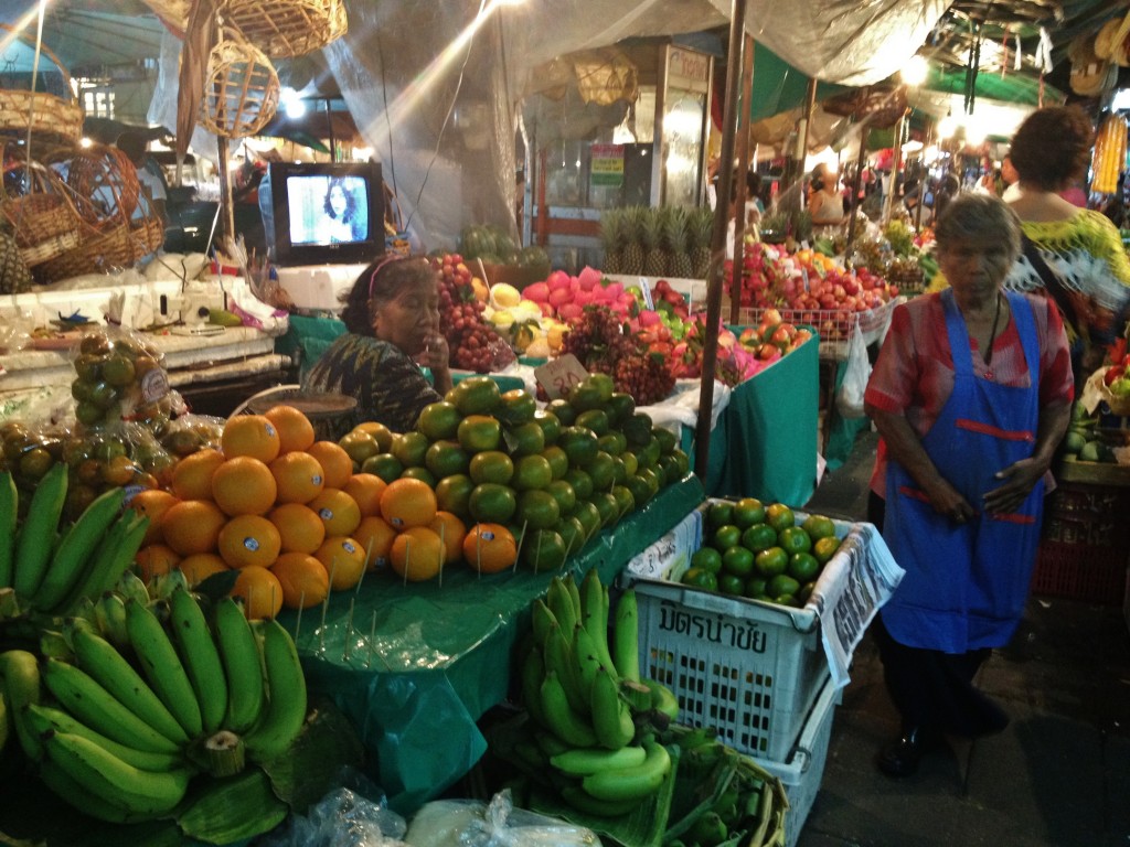 bangkok marché aux fleurs