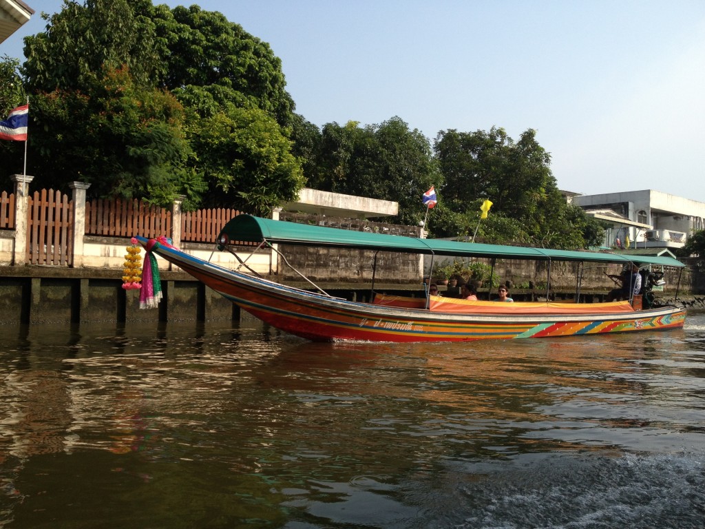 balade sur les khlongs bangkok