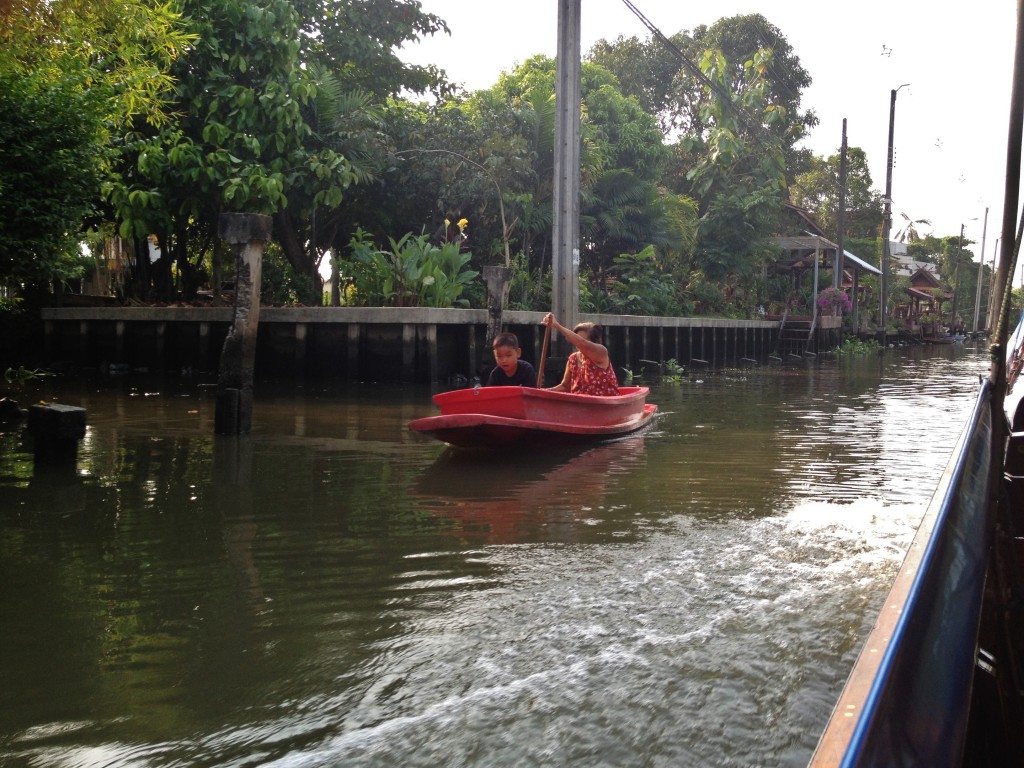 balade sur les khlongs bangkok