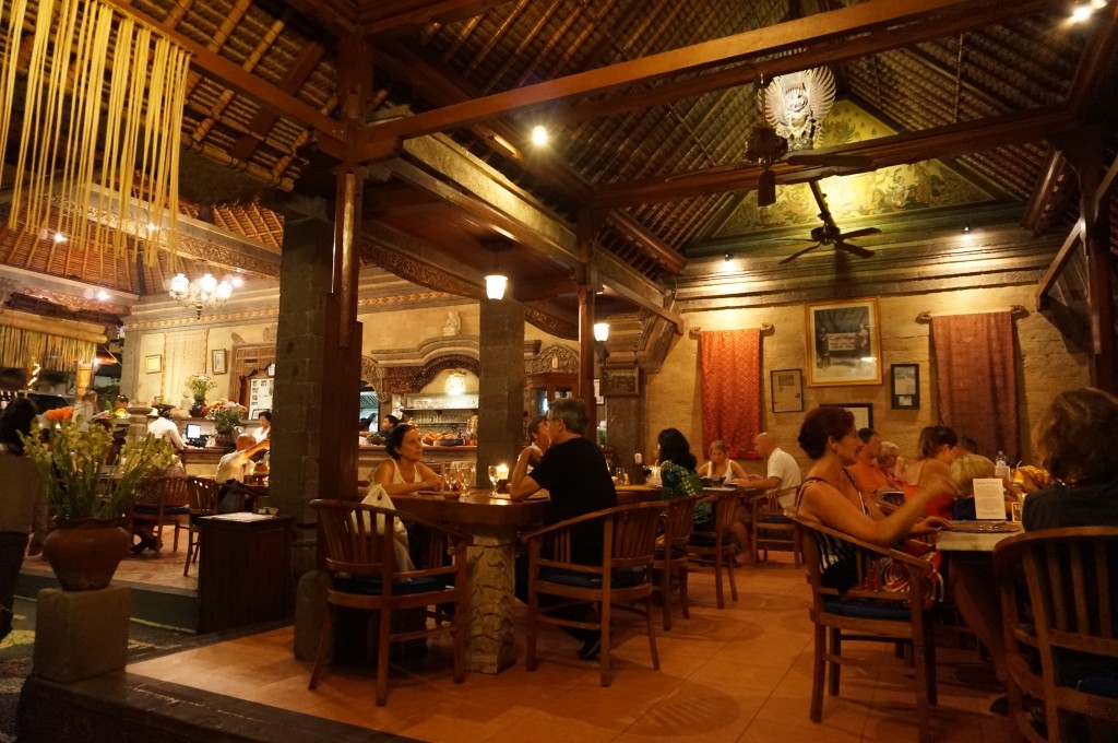 Restaurant ubud bali indonesie