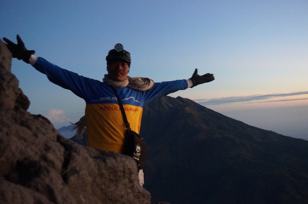 Ascension du mont Merapi Java