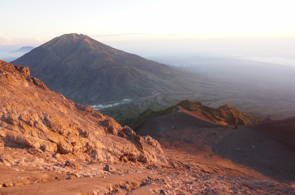 Ascension du mont Merapi Java