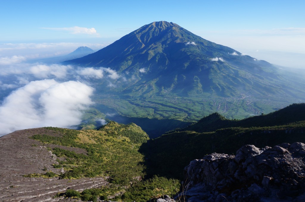 Ascension du mont Merapi Java