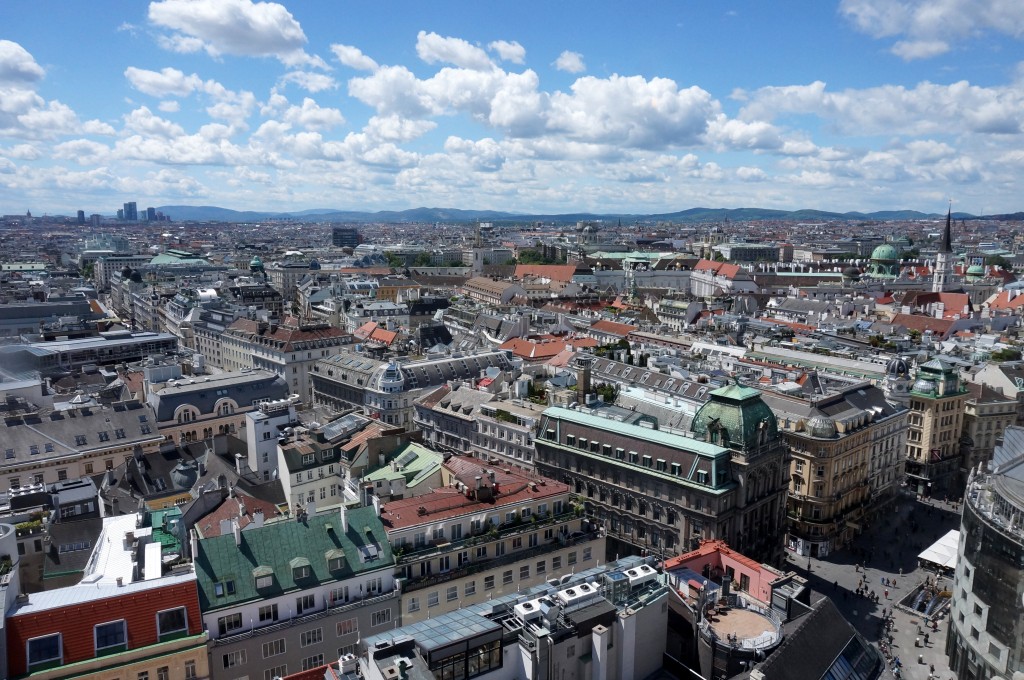 Vue aérienne Vienne