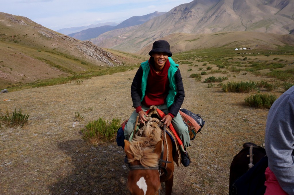 Kirghizistan cheval