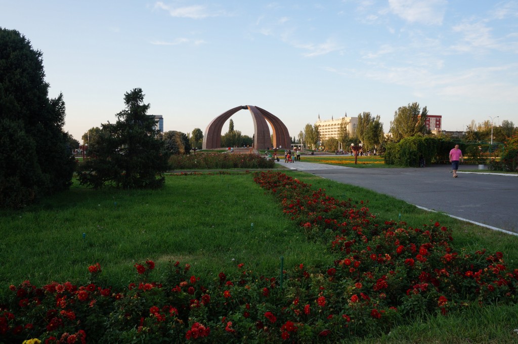 Bichkek Place de la victoire