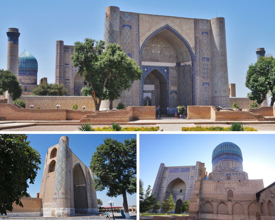 mosquée Bibi Khanoum samarcande ouzbékistan