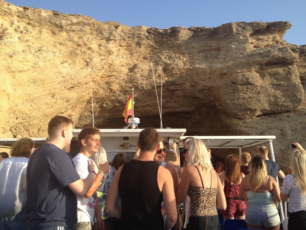Ibiza Sunset boat