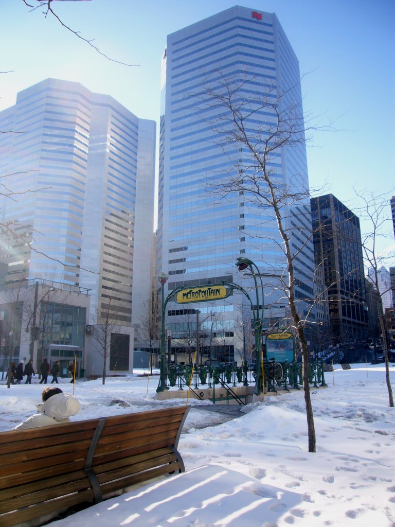 Station Square-Victoria Montréal