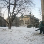 Mont-Royal et MCGill sous la neige