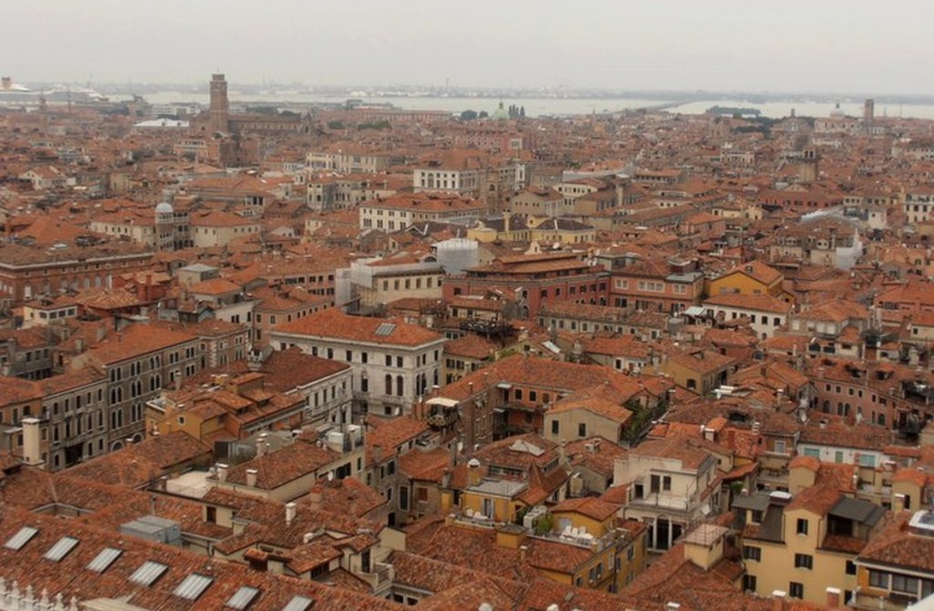 Vue du campanile Place San Marco Venise
