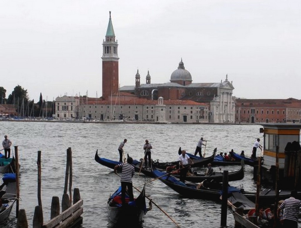 Vue sur le campagnile San Marco Venise