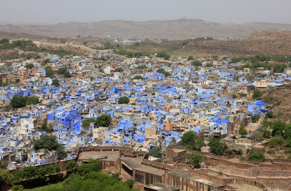 Jodhpur la ville bleue rajasthan inde