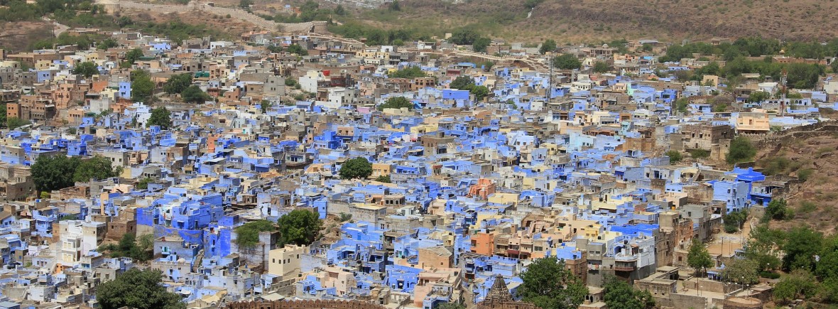 Jodhpur la ville bleue rajasthan inde