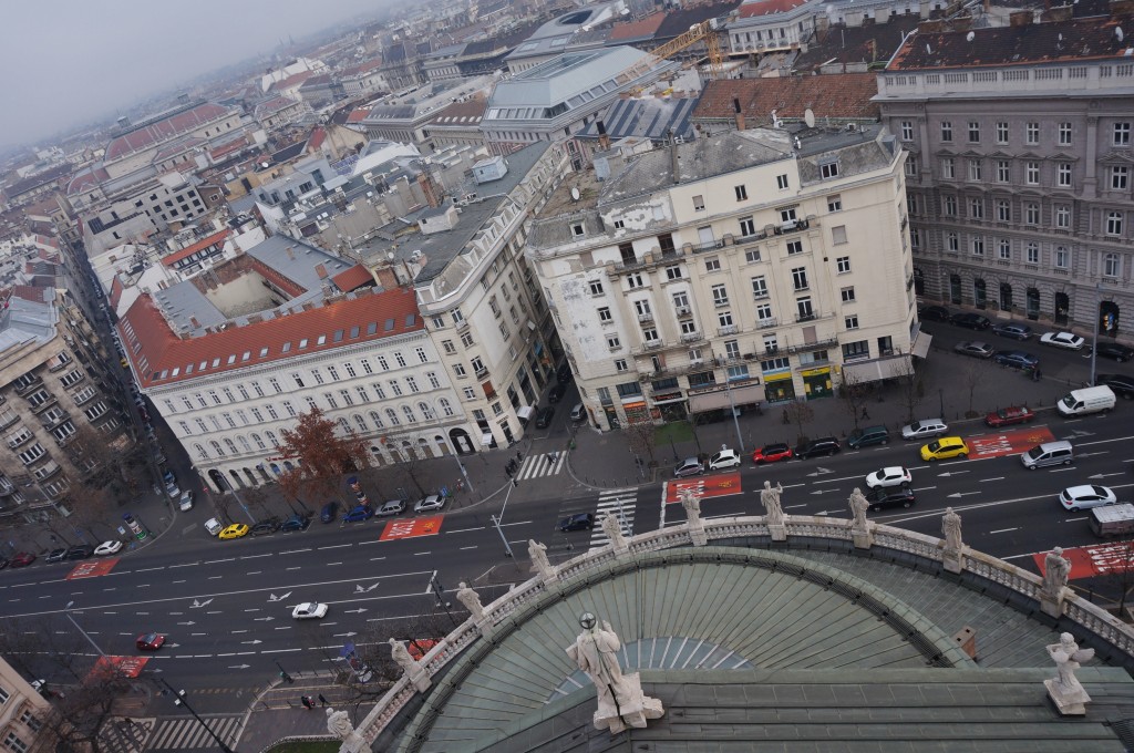 Vue dôme budapest basilique Saint Etienne