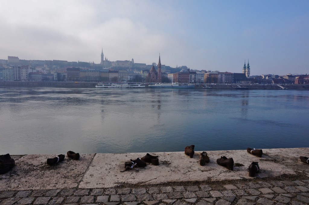 chaussures au bord du Danube budapest