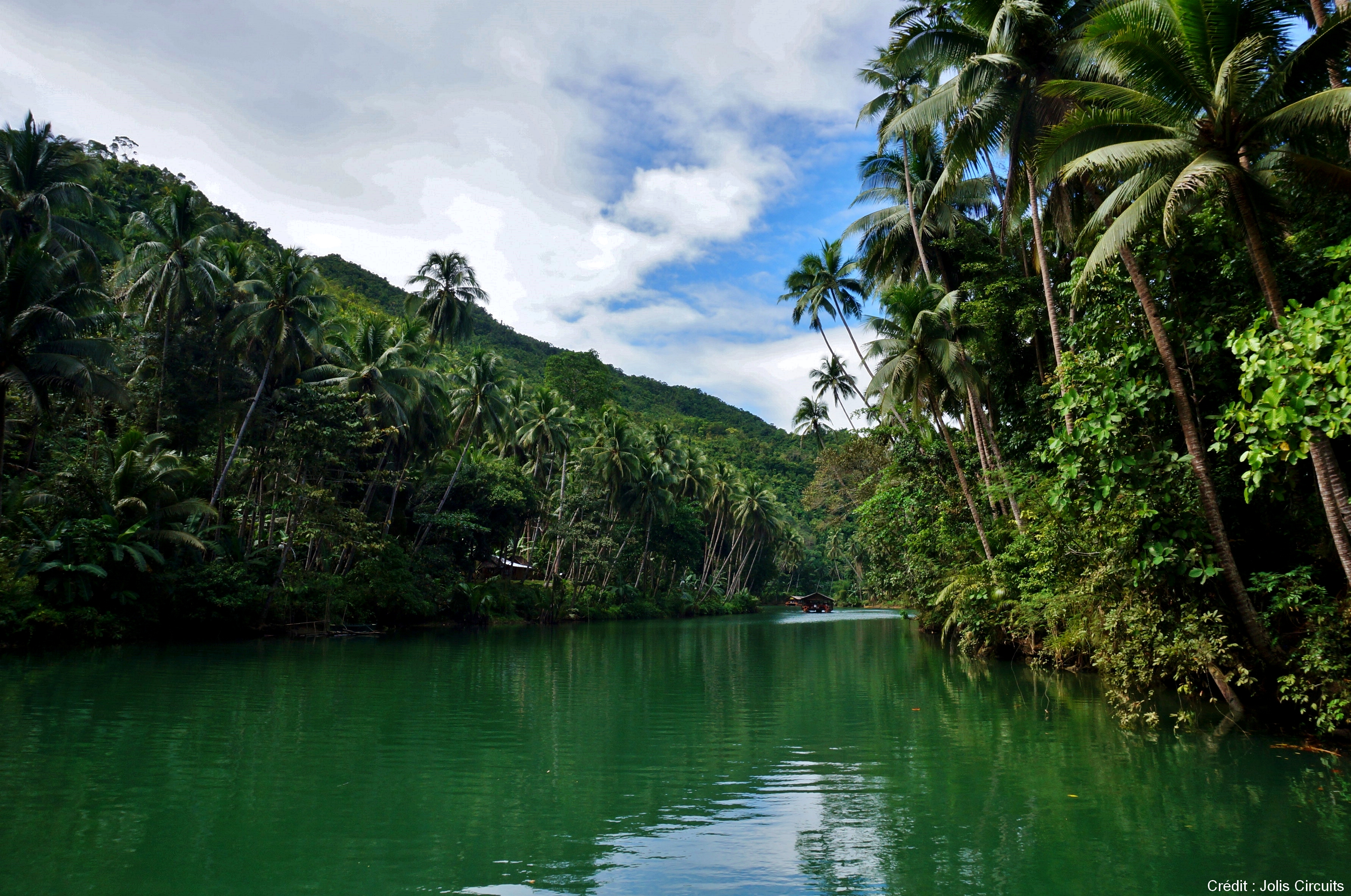 croisiere sur la rivière loboc bohol philippines