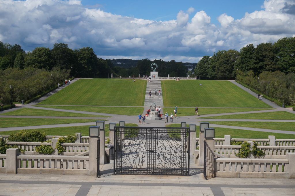 oslo norvege parc statues vigeland