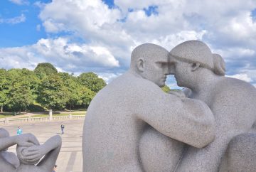 oslo statues norvège vigeland