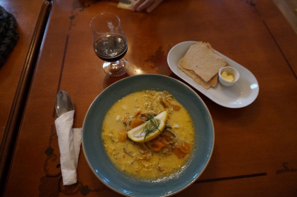 soupe de poisson norvégienne