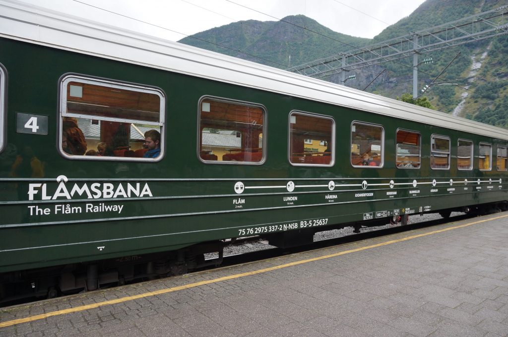 norvege fjords flam train touristique