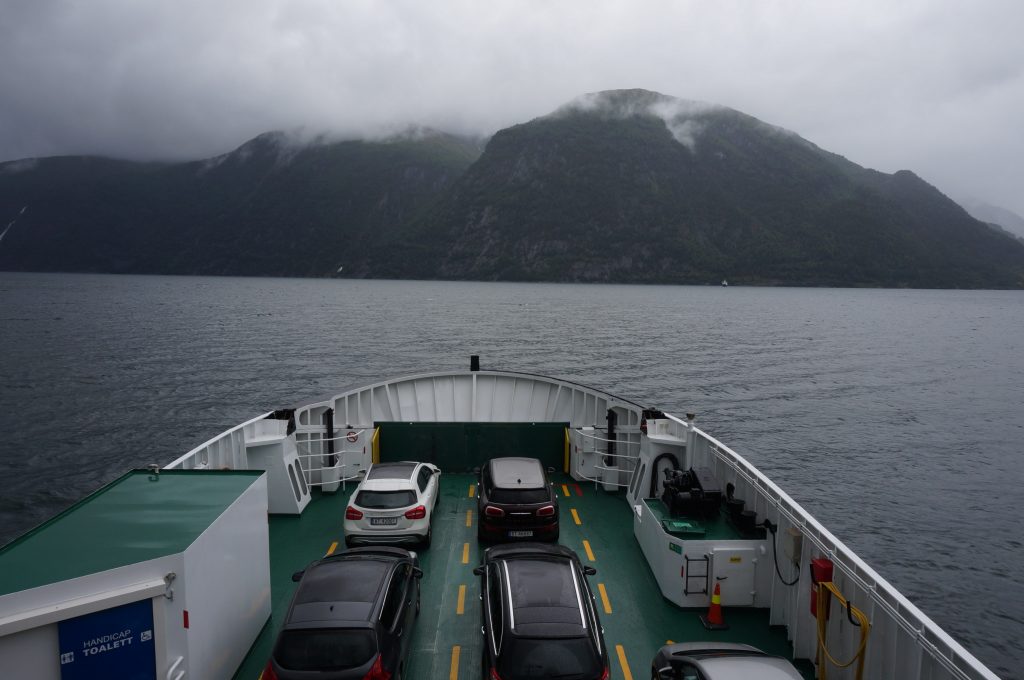 traversée en ferry