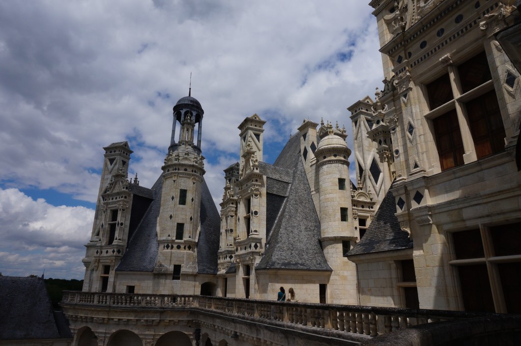 chateau de chambord terrasse