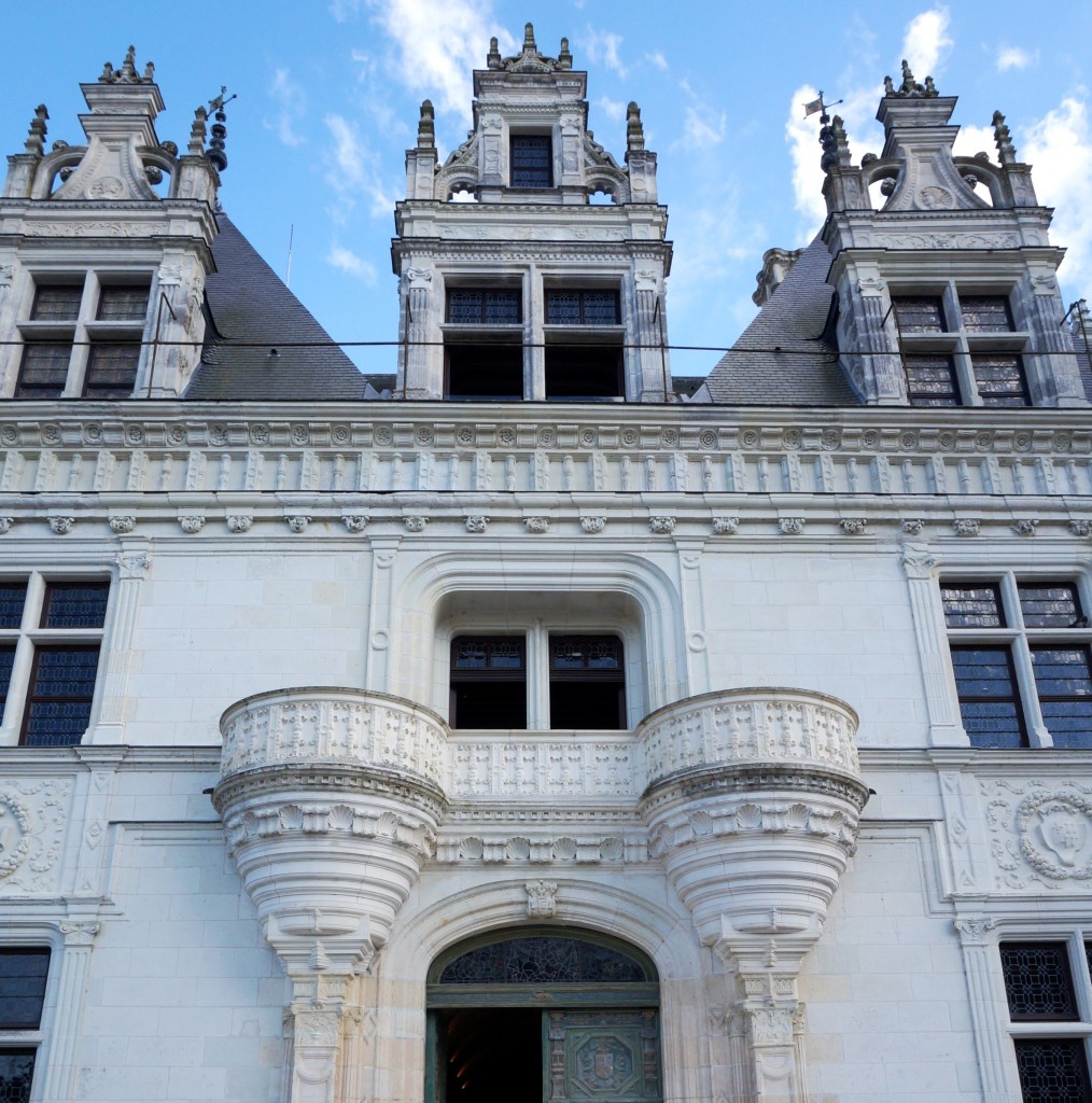 entrée du chateau de chenonceau