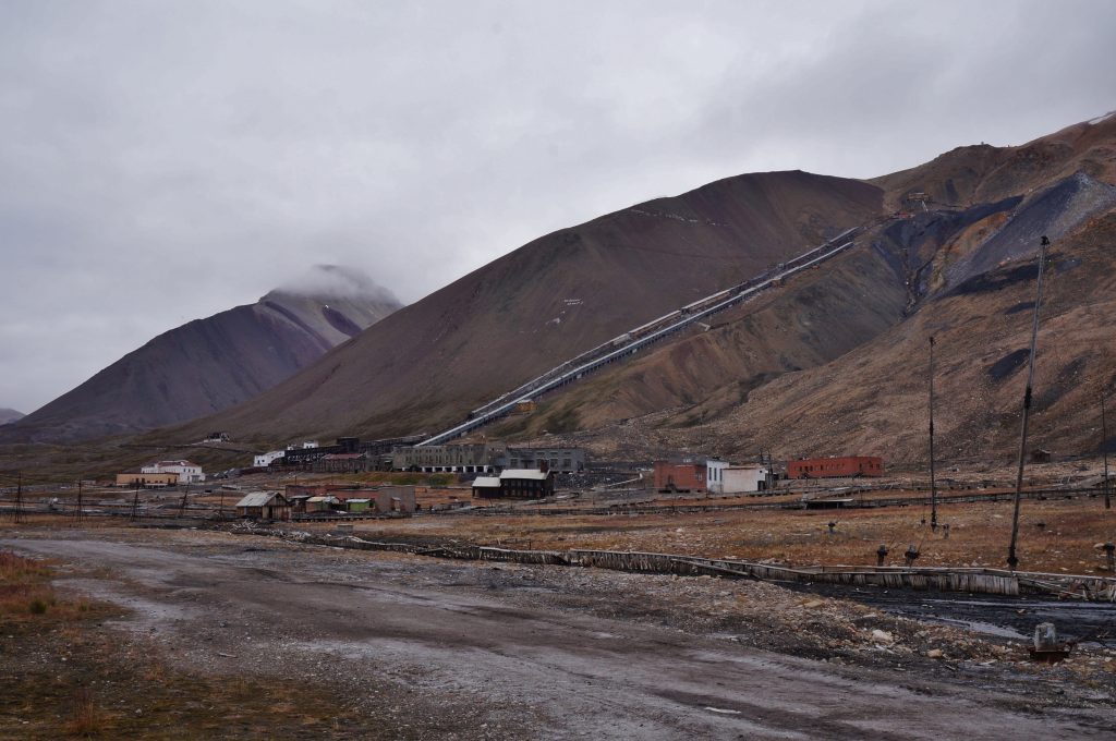 Svalbard pyramiden norvege