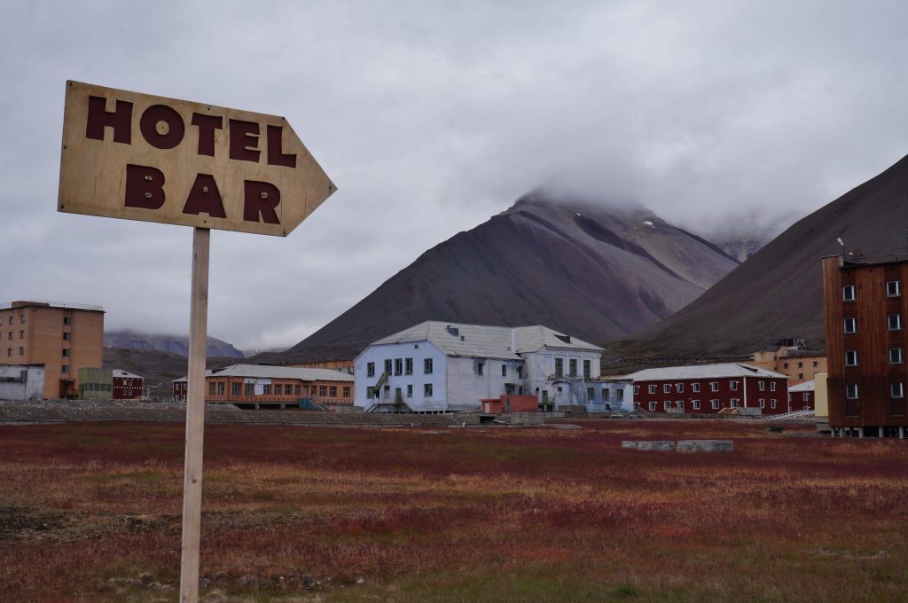 Svalbard pyramiden norvege