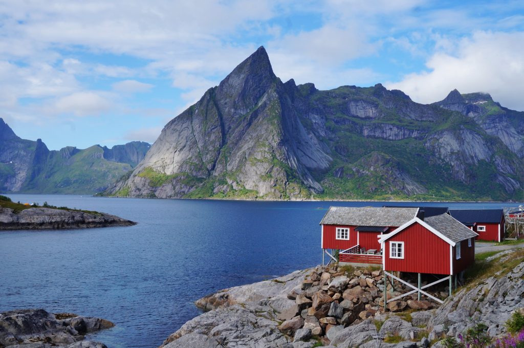 Lofoten norvege hamnoy