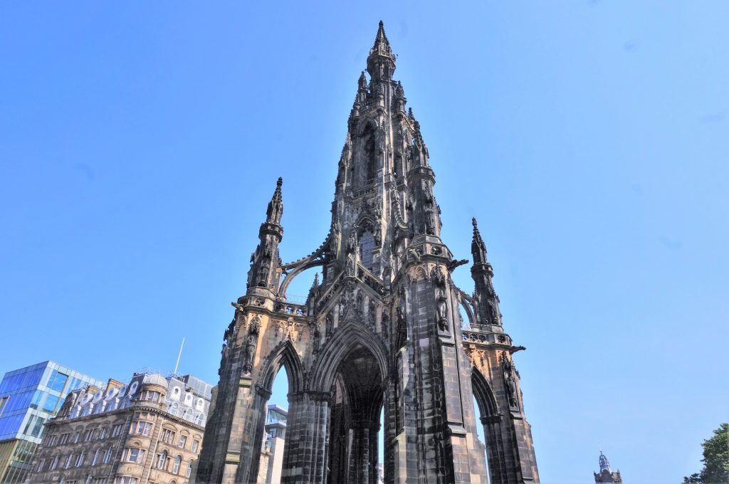 Scott monument ecosse edimbourg