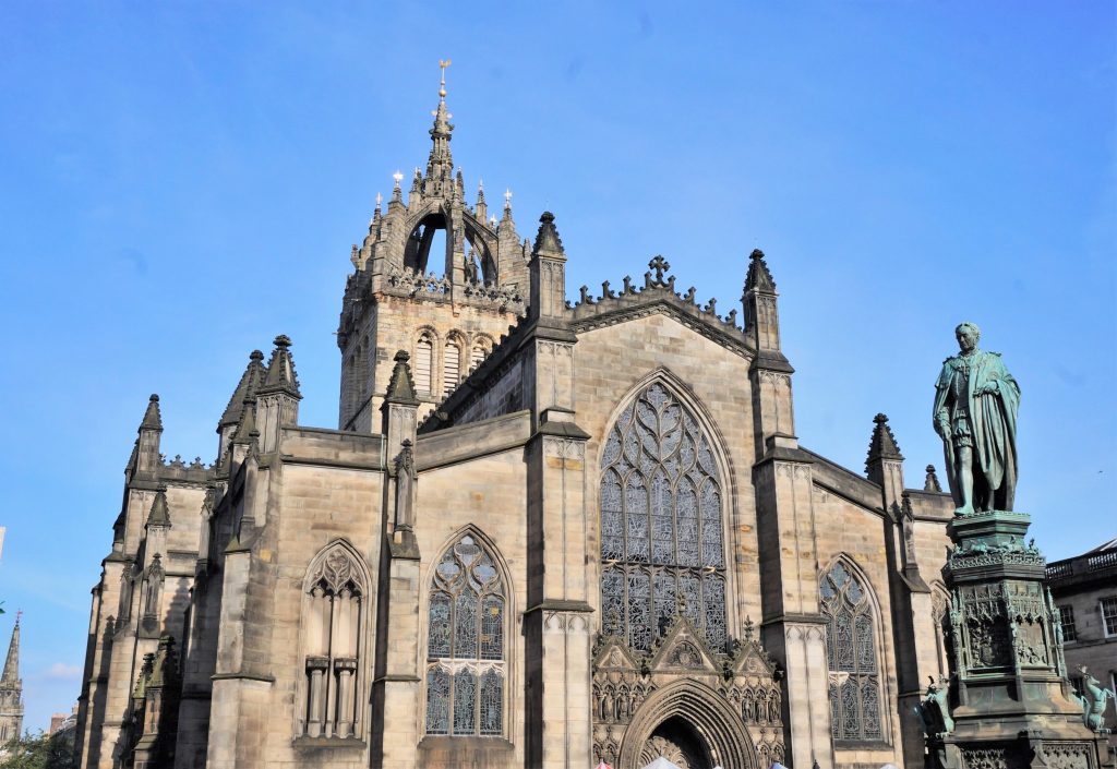 ecosse edimbourg cathédrale Saint Giles