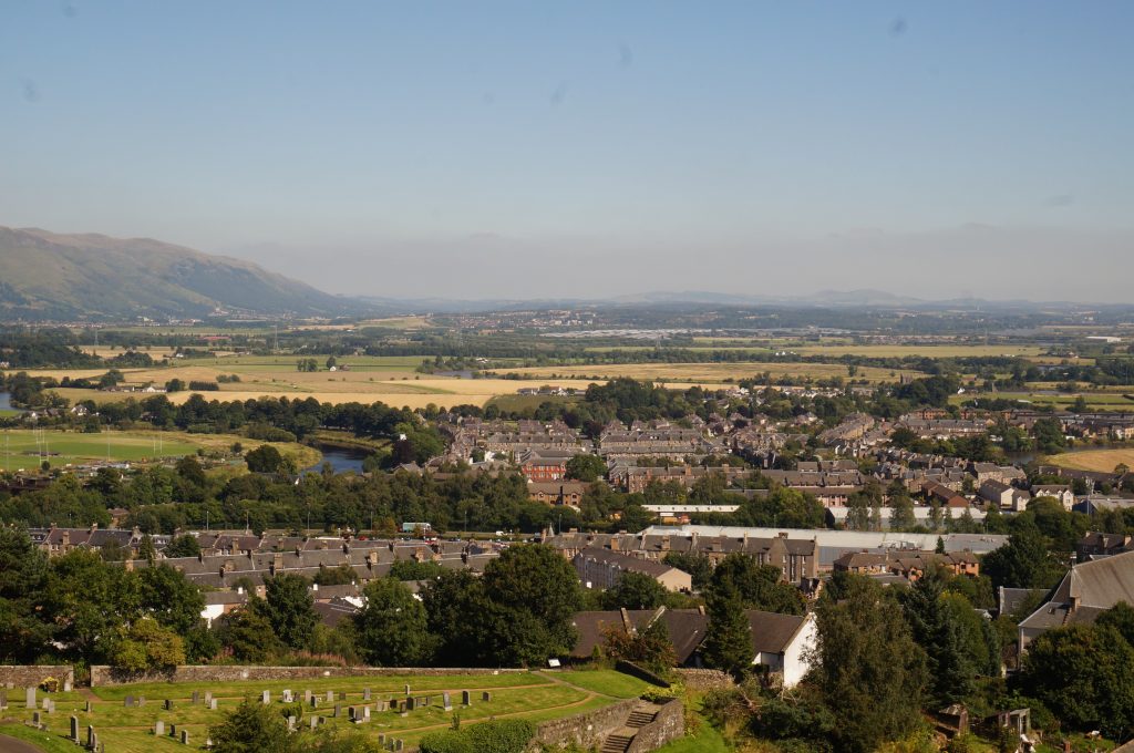 chateaux de stirling vue ecosse