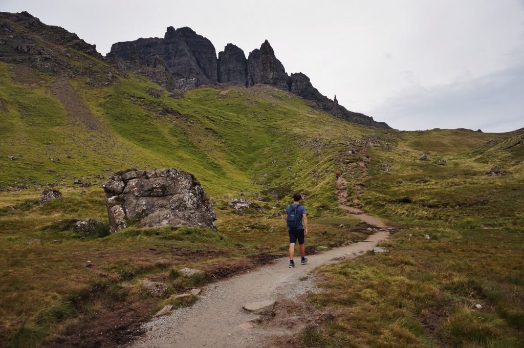 île de skye ecosse old man of storr