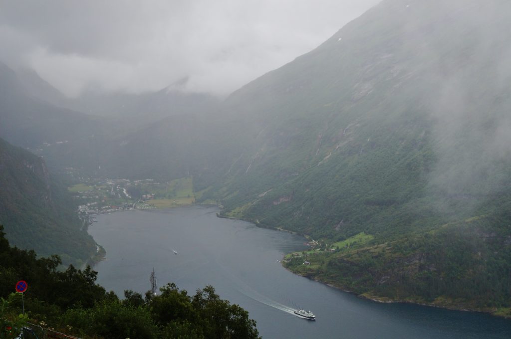 norvege fjord du geiranger