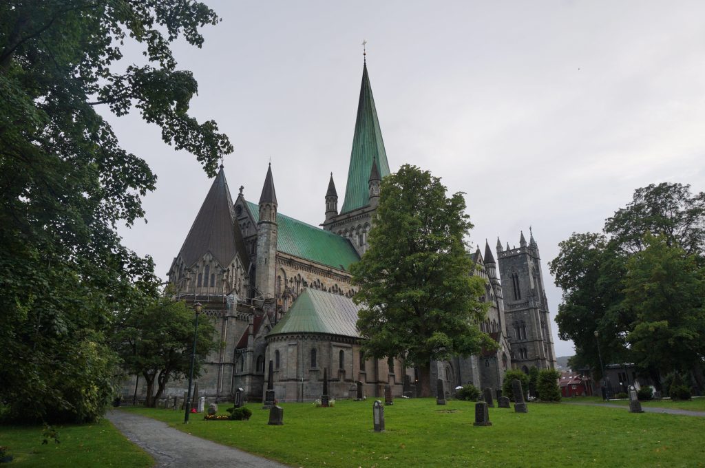 norvege trondheim Cathédrale de Nidaros