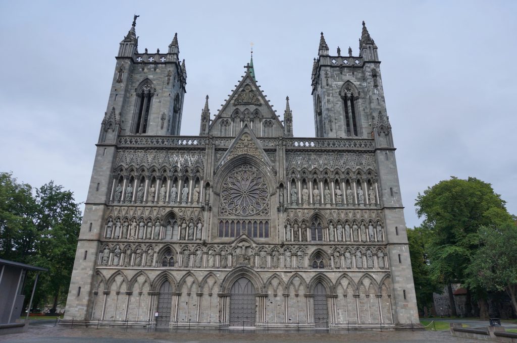 norvege trondheim Cathédrale de Nidaros