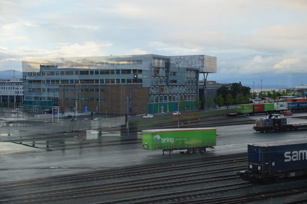 norvege trondheim gare